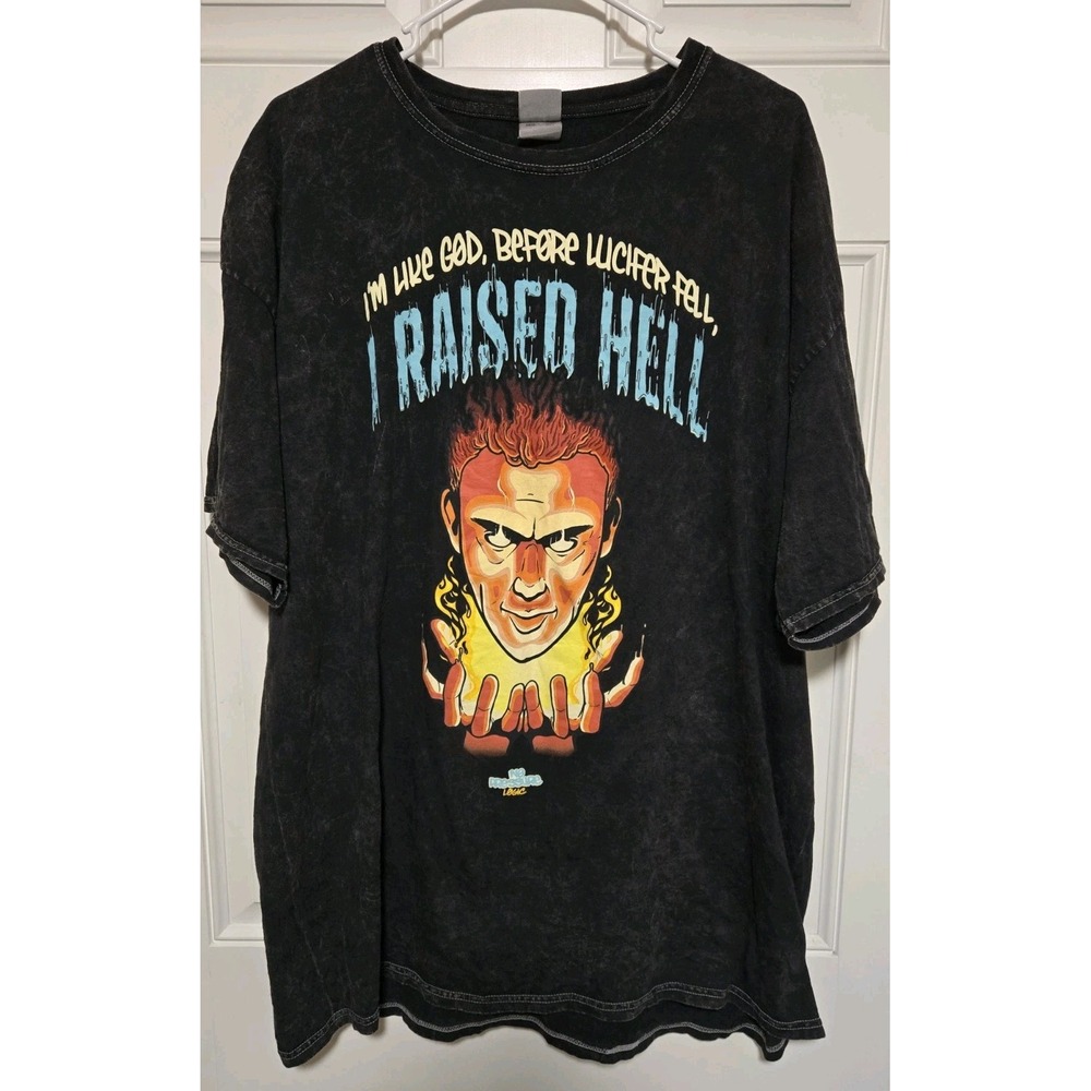 Logic No Pressure T-Shirt Before Lucifer Fell I Raised Hell Adult Size 2XL